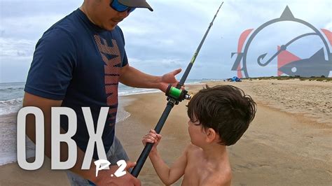 Surf Fishing The Outer Banks Chuckin The Footers P Youtube