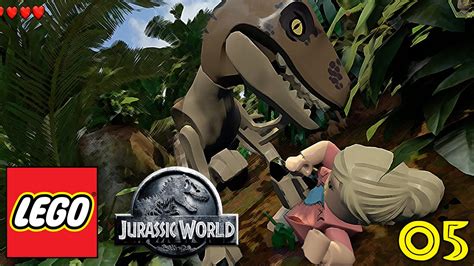 Lego Jurassic World Gameplay Walkthrough Part 5 Raptor Attack 1080p Hd Pc Youtube