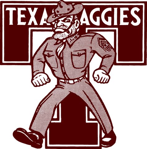 Texas Aandm Aggies Primary Logo Ncaa Division I S T Ncaa S T