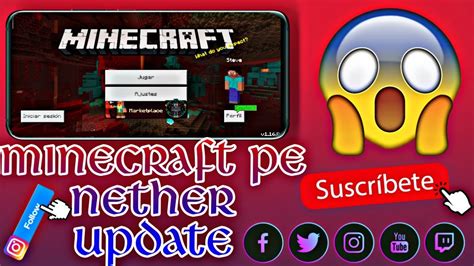 Minecraft Pe Nether Update 116 Oficial Vía Mediafire Youtube