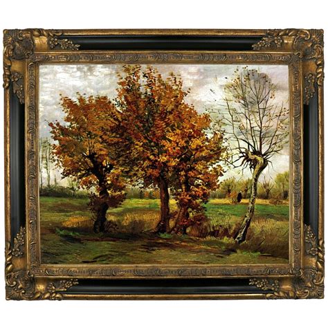Astoria Grand Autumn Landscape With Four Trees By Vincent Van Gogh