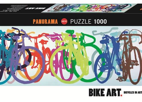 Puzzle Χρωματιστά Ποδήλατα Bike Art 1000 κομμάτια Public