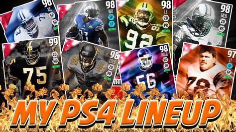 Maybe you would like to learn more about one of these? MY MUT 16 STARTING LINEUP SUPERBOWL & ULTIMATE LEGENDS Madden 16 Ultimate Team Lineup - YouTube