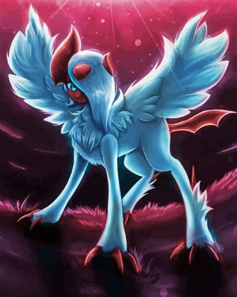 Absol Pokemon Anime Paint By Numbers Painting By Numbers