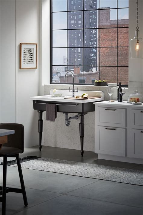 Freestanding Farmhouse Kitchen Sink In 2020 Freestanding Kitchen