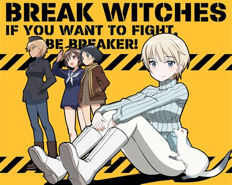 Hd Desktop Wallpaper Anime Strike Witches Nikka Edvardine Katajainen Gundula Rall Georgette