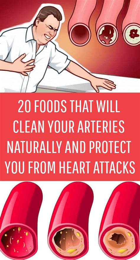 20 Foods That Will Clean Your Arteries Naturally And Protect You From