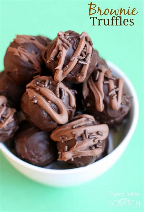 It has already delivered 10+ fresh it is generally safe for browsing, so you may click any item to proceed to the site. Brownie Truffles | Tastes Better From Scratch - Foodstrr | Foodstrr