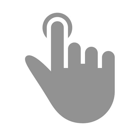 Finger Tap Icon Free Download On Iconfinder