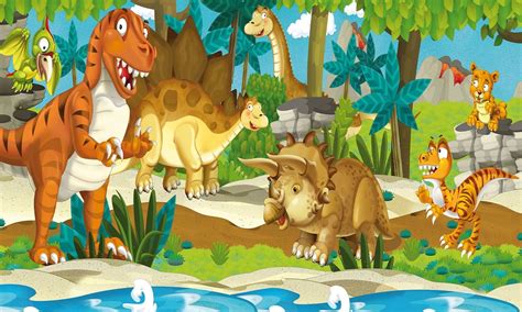 Cartoon Dino Wallpaper