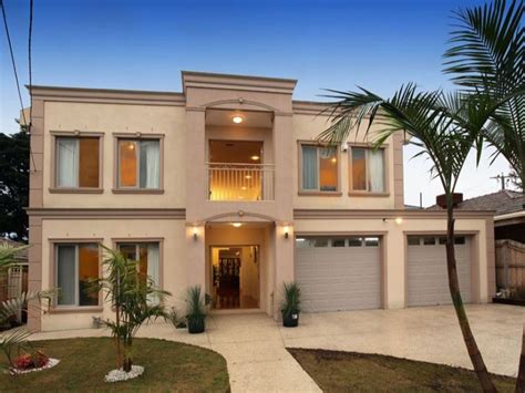 These exterior tiles are also popular due to their affordability. Tiles modern house exterior with balcony & landscaped ...