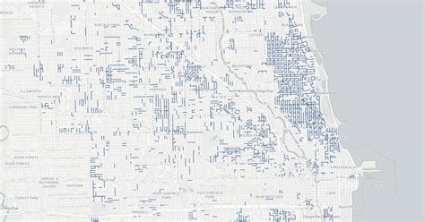 Chicago Residential Parking Zones Map