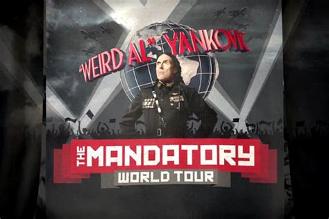 Weird Al Yankovic Announces Dates For Mandatory World Tour