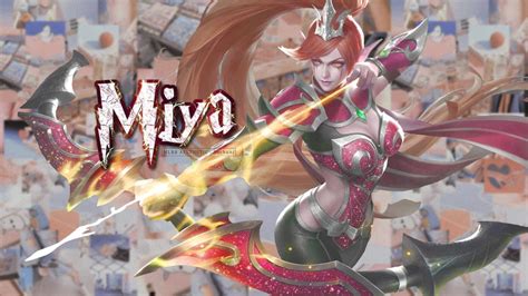 Wallpaper Miya Mlbb Aesthetic By Dechunf On Deviantart Mobile Legend Wallpaper Miya Mobile