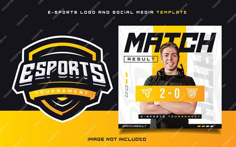 Premium Vector Match Result Esports Gaming Post Banner Template For