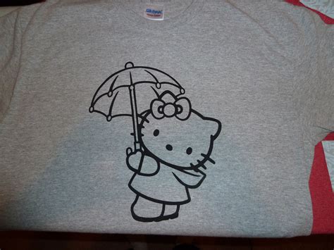 Hello Kitty In The Rain Silk Screen Hello Kitty Rain Snoopy