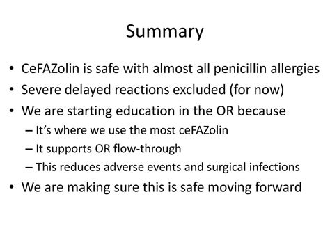 New Approach To Cefazolin Ppt Download