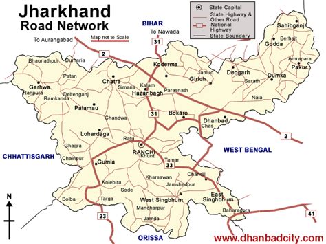 Dhanbad Carte Et Image Satellite