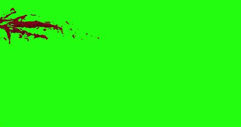 4k Blood Burst Motion Blur Green Screen 35 Stock Footage Sbv
