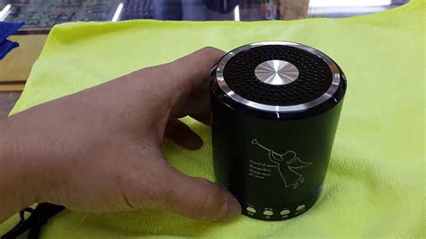 Speaker mini bluetooth terbaik : Review T-2020 portable mini speaker / fm - YouTube