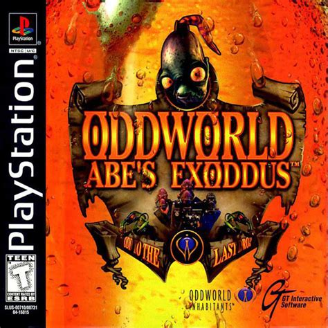 Oddworld Abes Exoddus Sony Playstation
