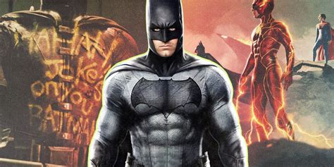 The Flashs Ending Robs Ben Afflecks Batman Of Redemption