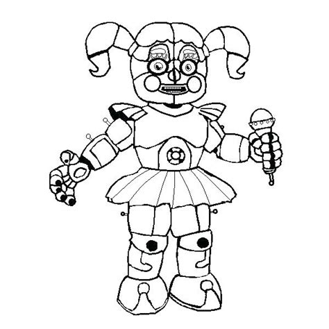 Circus Baby Free Coloring Pages
