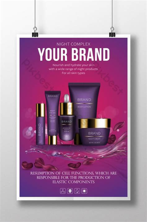 Branded Beauty Products Poster Ai Free Download Pikbest