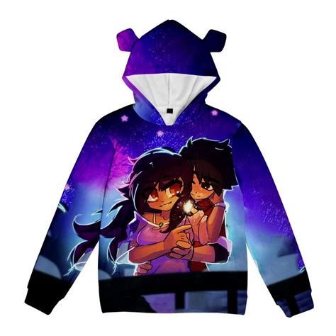 Aphmau Merch Anime Hoodies Cool Sweatshirts Women Fashion Long Sleeve