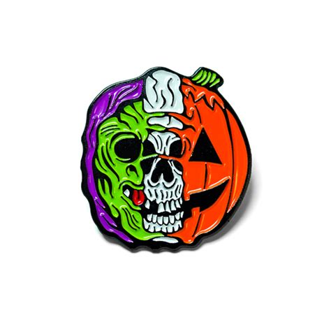 Happy Halloween Enamel Pin Cavitycolors