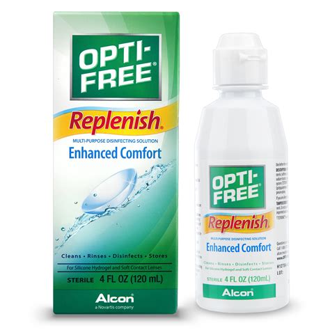 Opti Free Replenish Multipurpose Contact Lens Disinfecting Solution 4