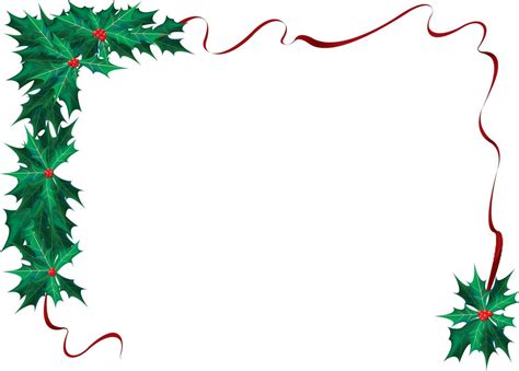 Christmas Border Images And Clip Art Free Download Free Christmas