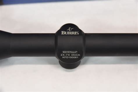 Burris Fullfield Ll 2 7x35mm Ballistic Plex Reticle
