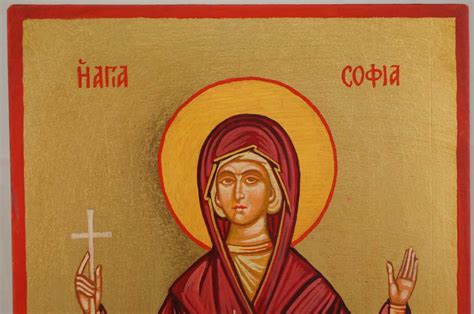 Saint Sophia The Martyr Orthodox Icon Blessedmart