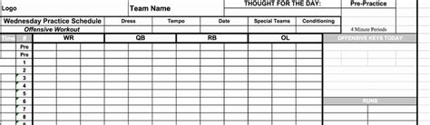 Football Play Call Sheet Template Awesome Coach Vint Four Keys To