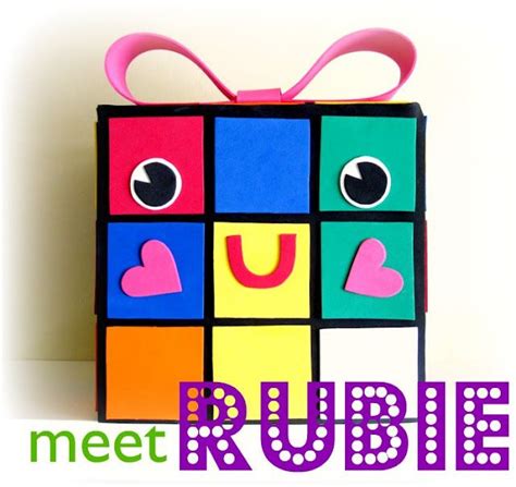 Rubie My Rubiks Cube Valentine Box Valentine Card Box Valentine