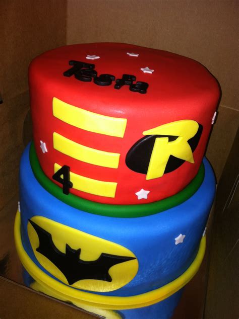 Batman And Robin Birthday Cake Sweet Fantasy Cake Co Disfraces