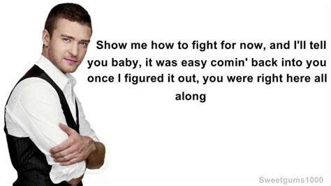 'cause your shine is something like a mirror. Justin Timberlake - Mirrors lyrics - YouTube