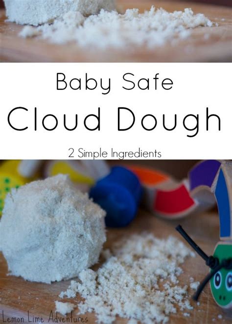Baby Safe Cloud Dough Baby Sensory Play Kids Sensory Infant Activities