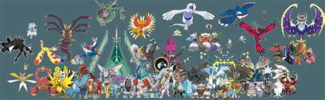All Legendary Pokemon Combined