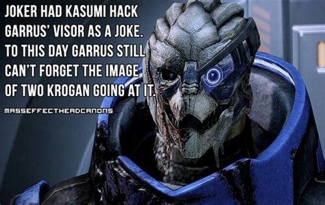 Garrus Headcannon Mass Effect Mass Effect Funny Mass Effect Characters
