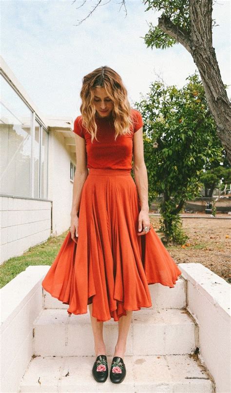 Beautiful Orange Dress To Your Collection Ideas Fashion Orange
