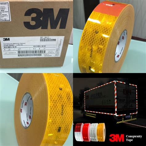 Pvc 3m Retro Reflective Tape For Vehicles Size 2x50 Mtr Rs 3000
