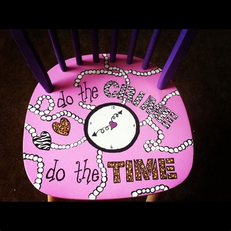 Harlies Time Out Chair Timeout Chair Girly Discipline Time Out Chair Whimsical