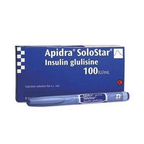 Apidra Solostar Insulin Pen For Clinical Sanofi India Ltd At Rs 650