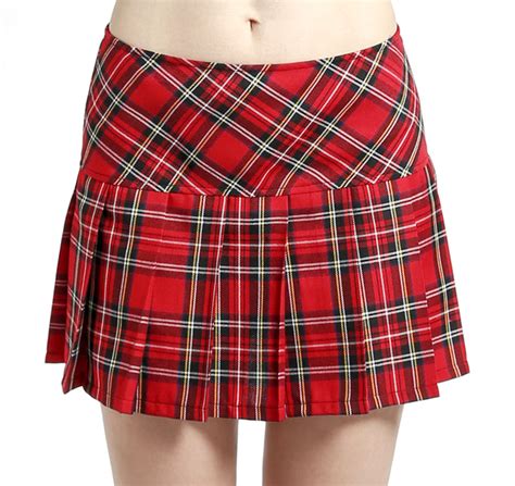 Husle Túžiť Zlúčiť Pleated Skirt Long Black Red Lož Veľa Bankrot