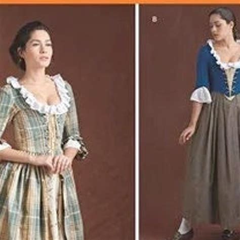 Simplicity 8161 Uncut Misses Historic Costume 18th Century Etsy