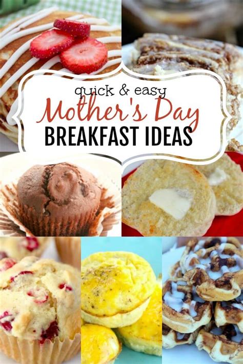 Easy Breakfast In Bed Ideas For Mothers Day Mothers Day Breakfast Ideas
