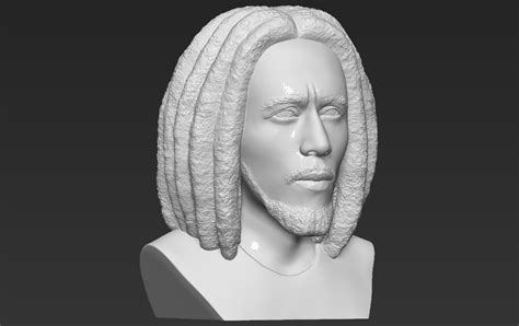 Artstation Bob Marley Bust 3d Printing Ready Stl Obj Formats Resources