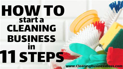 How To Start A Cleaning Business In 11 Steps Cleaning Business Boss